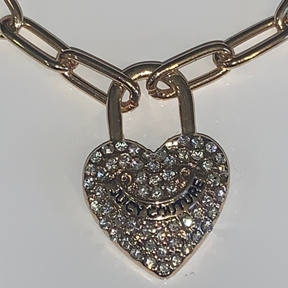 SOLD 🛑 Juicy Couture Heart Locket Theme Necklace NEW - Picture 3 of 6